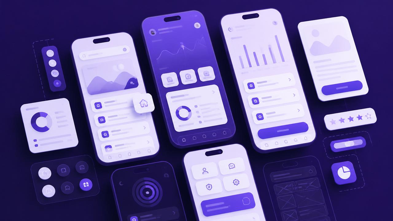 Mobile app development and UI design